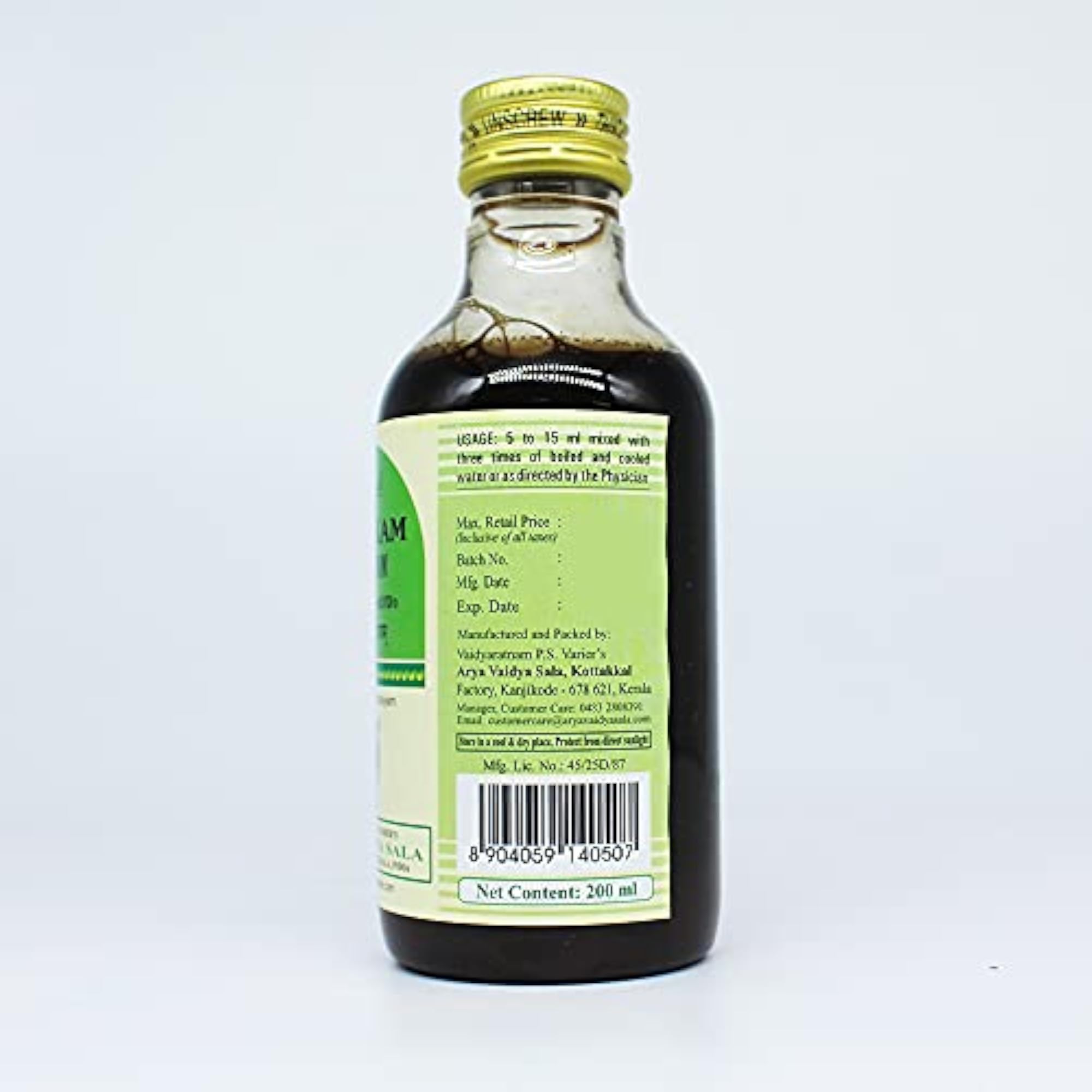 Tiktakam Kashayam-200ML, Pack Of 3